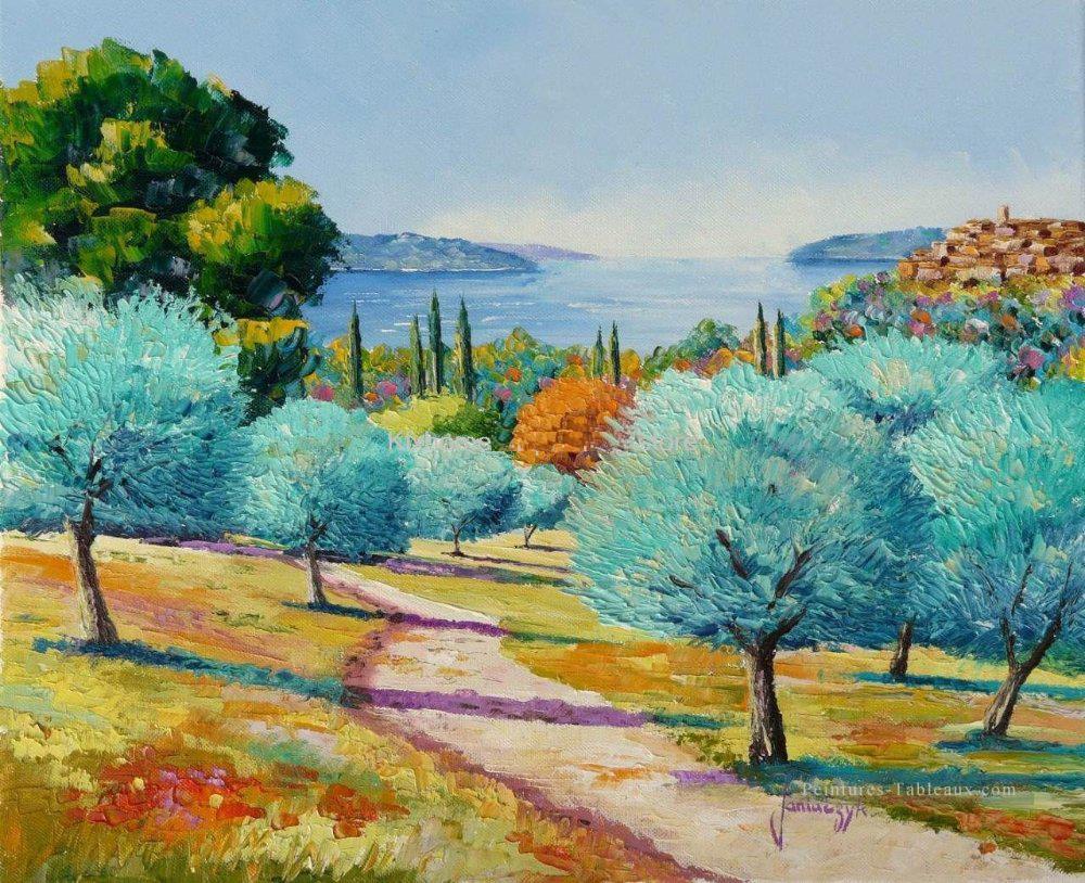 PLS54 paysages impressionnismee jardin Peintures à l'huile